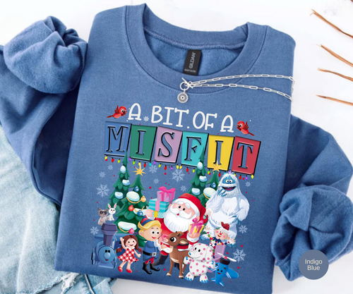A Bit of a Misfit Sweatshirt | Rudolph Misfit Toys Christmas Sweater