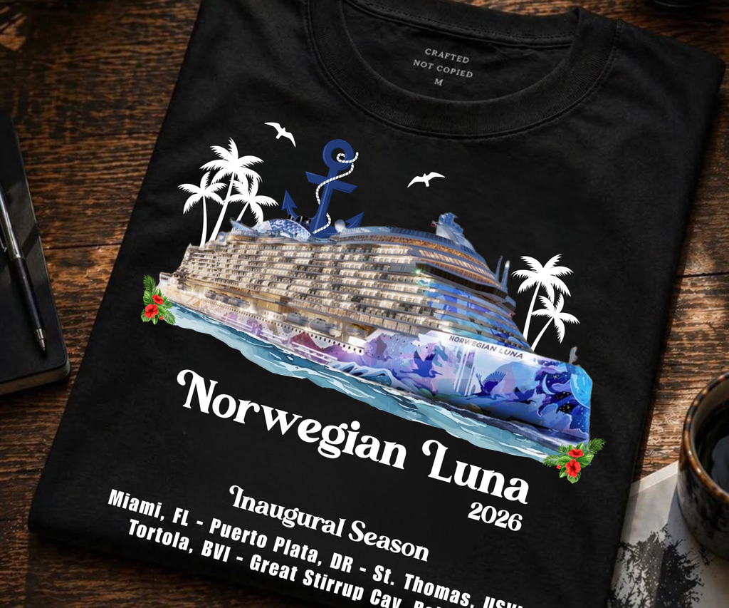 Custom Cruise Shirts | Personalized Matching Family Vacation Travel Tee
