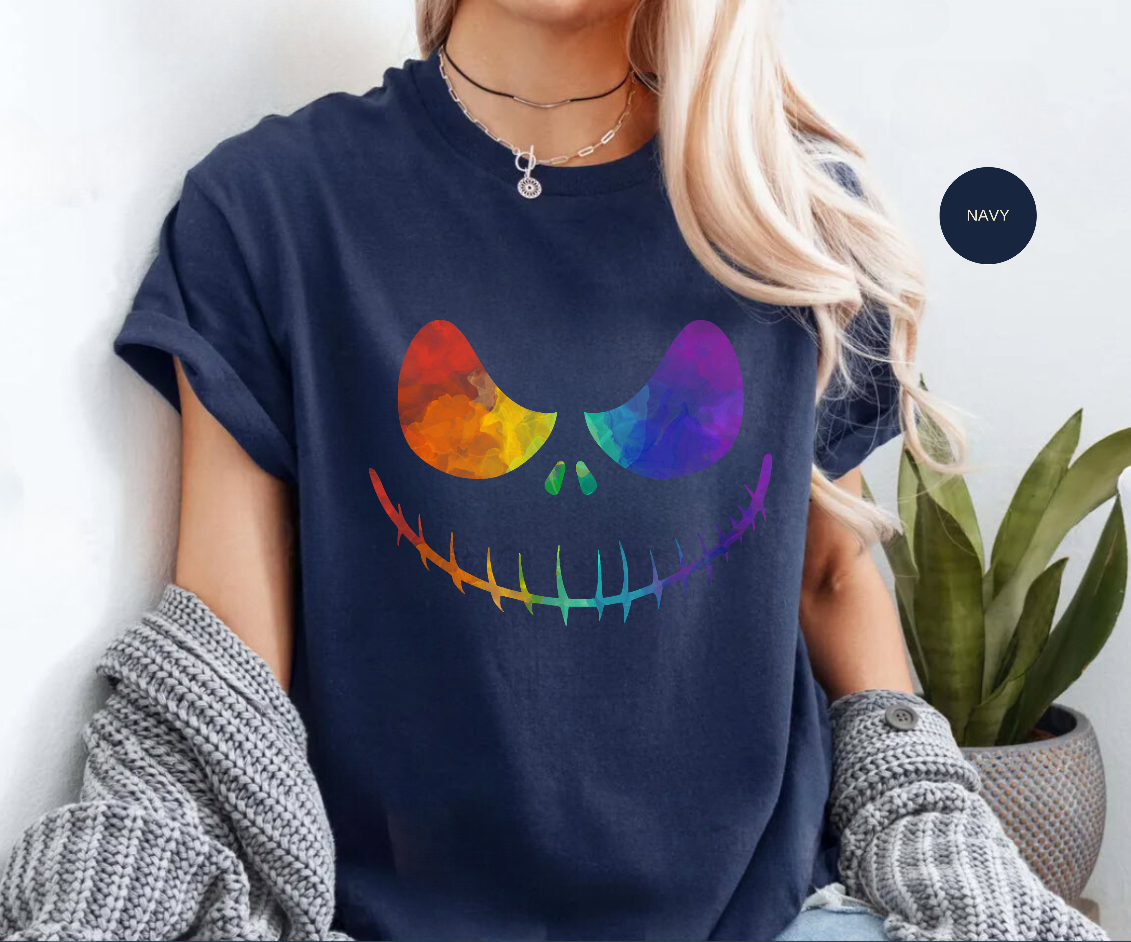 Jack Skellington Rainbow Pride Shirt | LGBT Halloween Tee | Nightmare Before Christmas Pride Shirt Gift