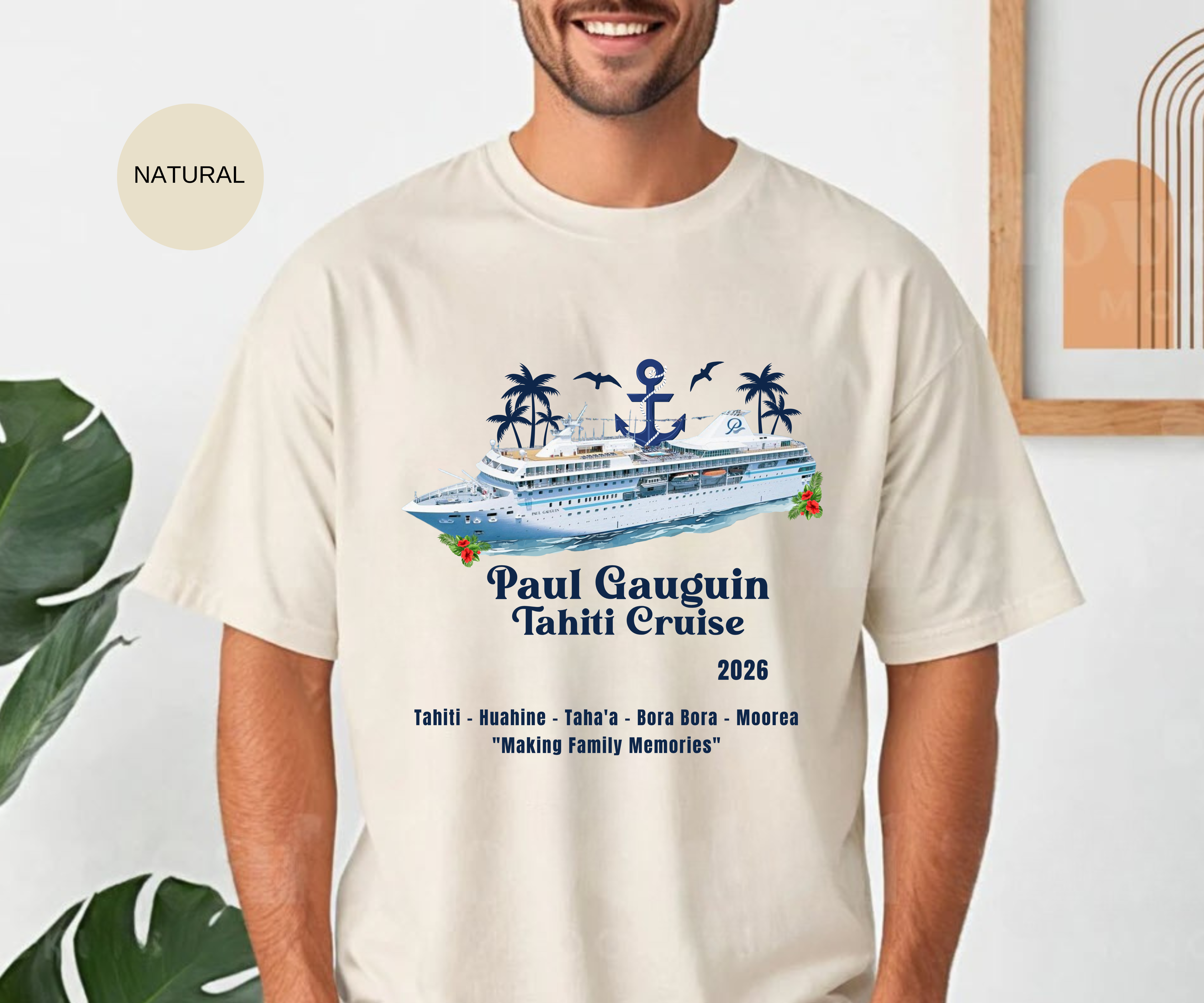 Paul Gauguin Tahiti Cruise Shirt | Bora Bora Moorea French Polynesia Tee
