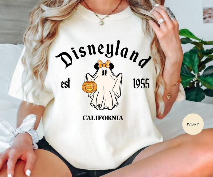 Halloween Theme Park Shirt | Matching Couple Halloween Shirts | Retro Halloween Tee