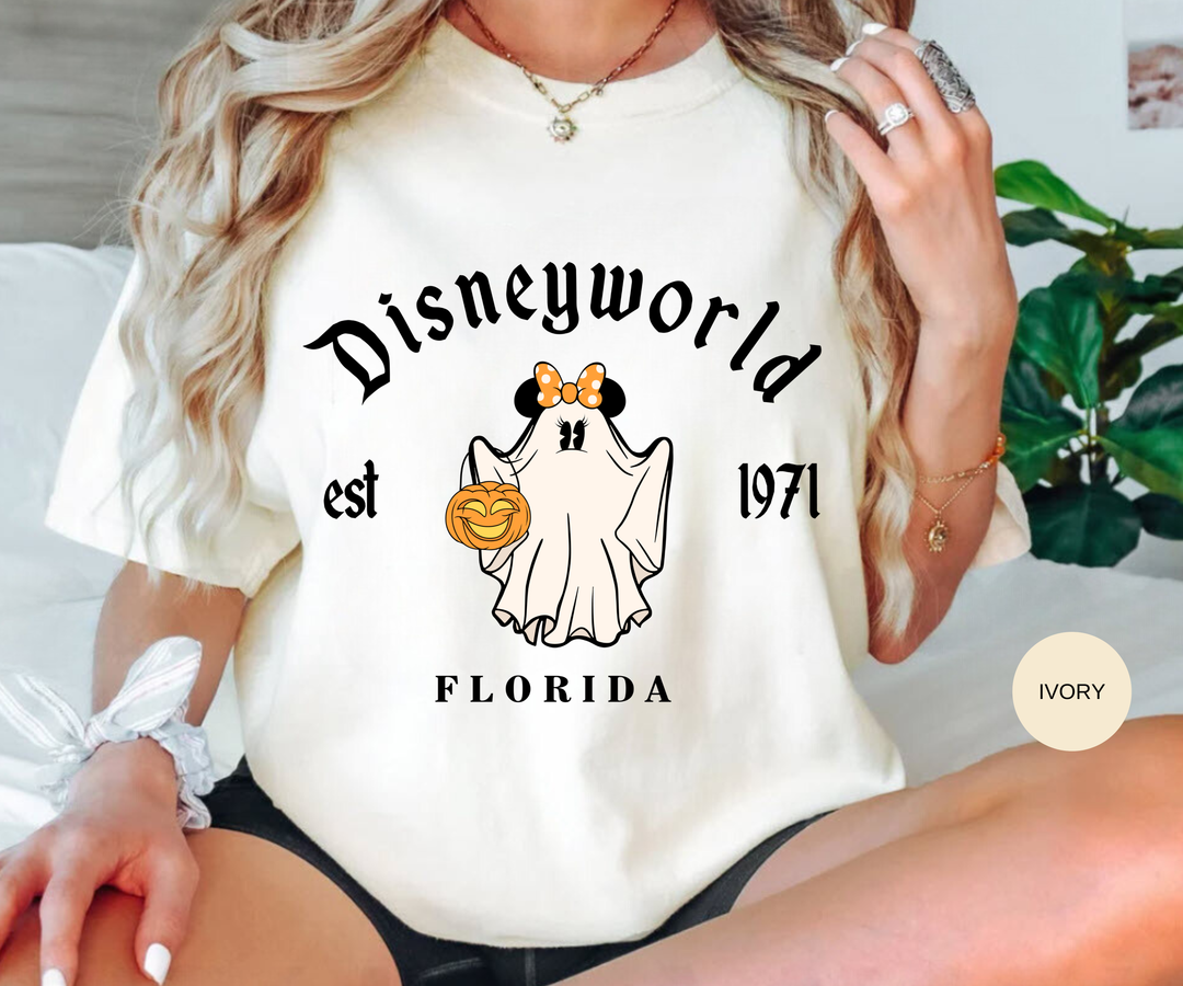 Halloween Theme Park Shirt | Matching Couple Halloween Shirts | Retro Halloween Tee Florida