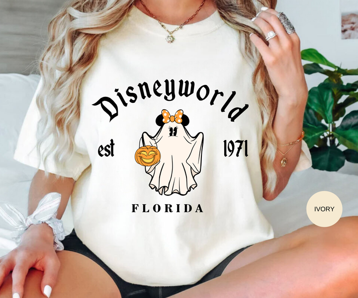 Halloween Theme Park Shirt | Matching Couple Halloween Shirts | Retro Halloween Tee Florida