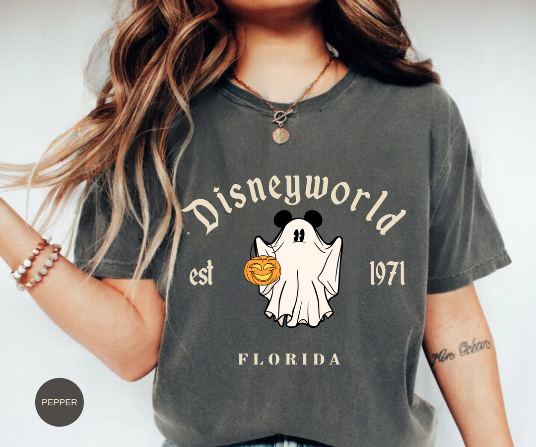 Halloween Theme Park Shirt | Matching Couple Halloween Shirts | Retro Halloween Tee Florida
