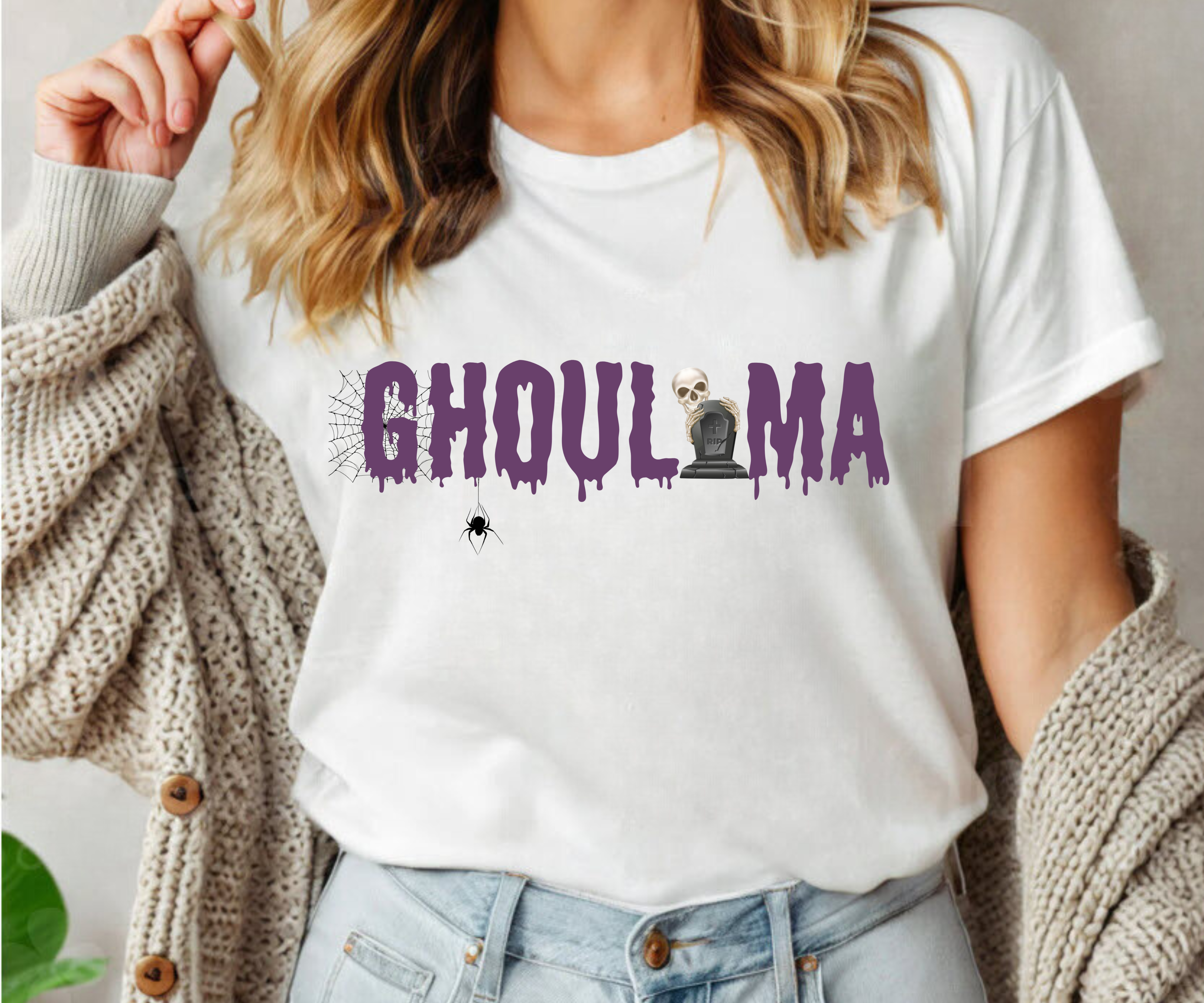 Family Matching Halloween Shirts | Momster Dadcula Grandpire Ghoulma Lil Boo Tiny Terror Tee | Halloween Family Costume Shirts